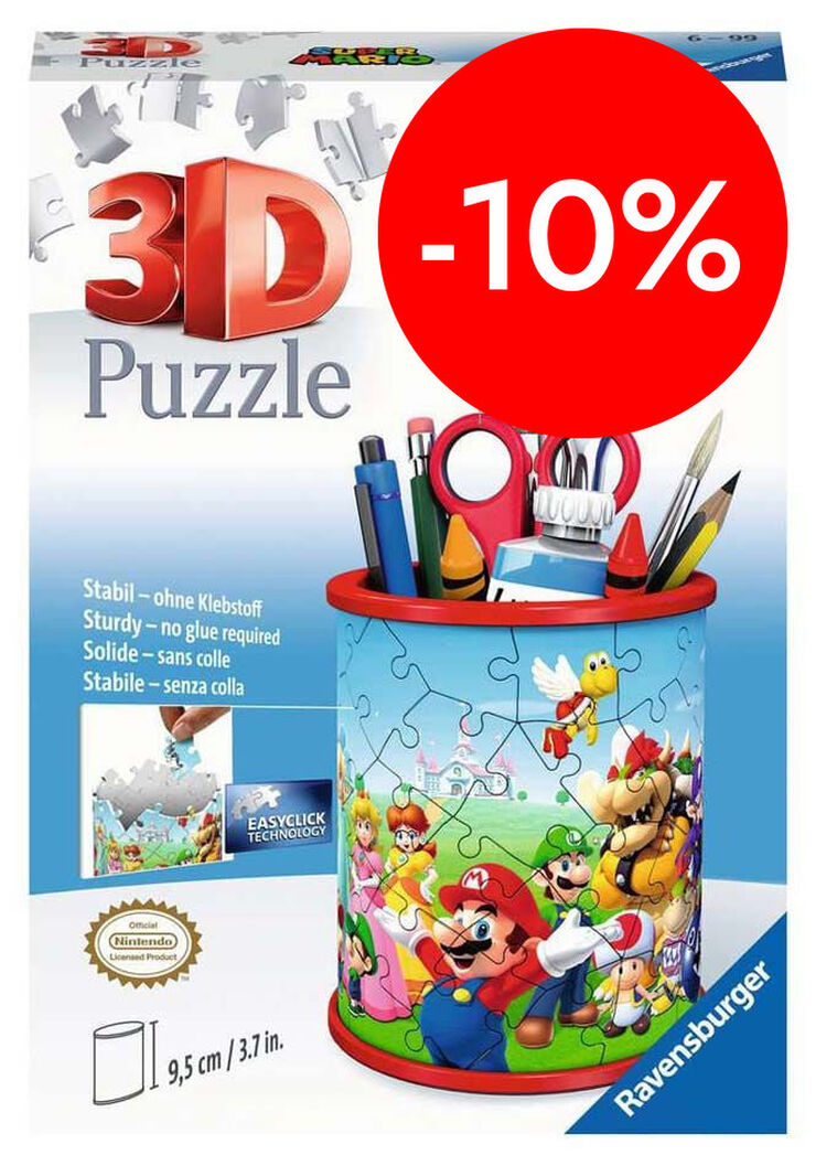 Puzle Portal&aacute;pices 57 piezas S&uacute;per Mario 3D