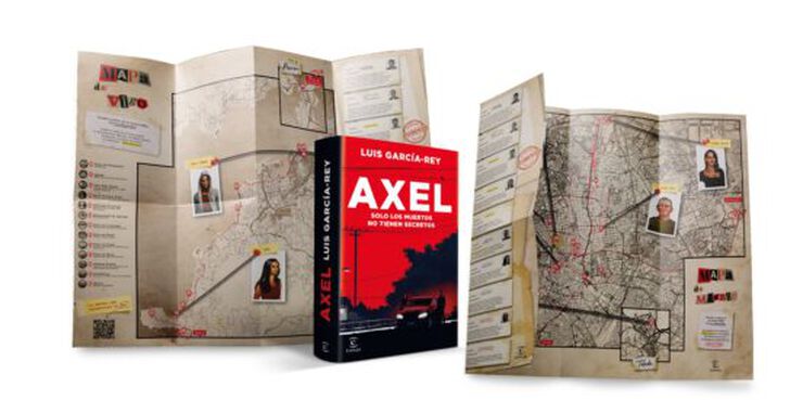 Axel + mapa literario