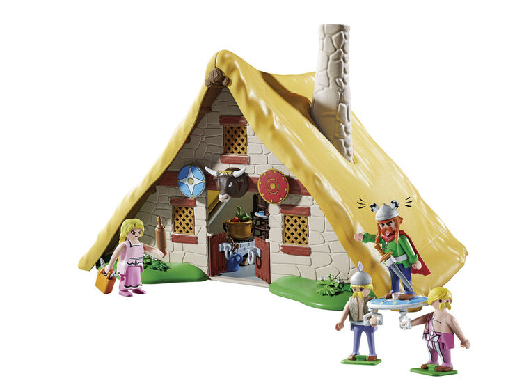 Playmobil asterix: la cabaña de ordenalfabetix