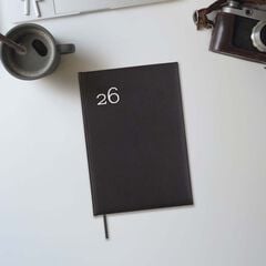 Agenda Finocam Milano Y11 sem/vista vertical cas 2026 negro