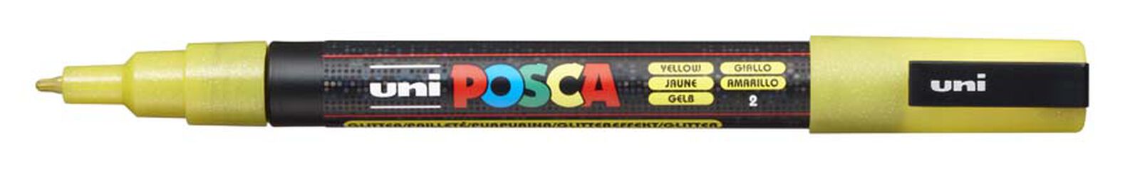 Rotuladores Posca PC-3M glitter 8 colores