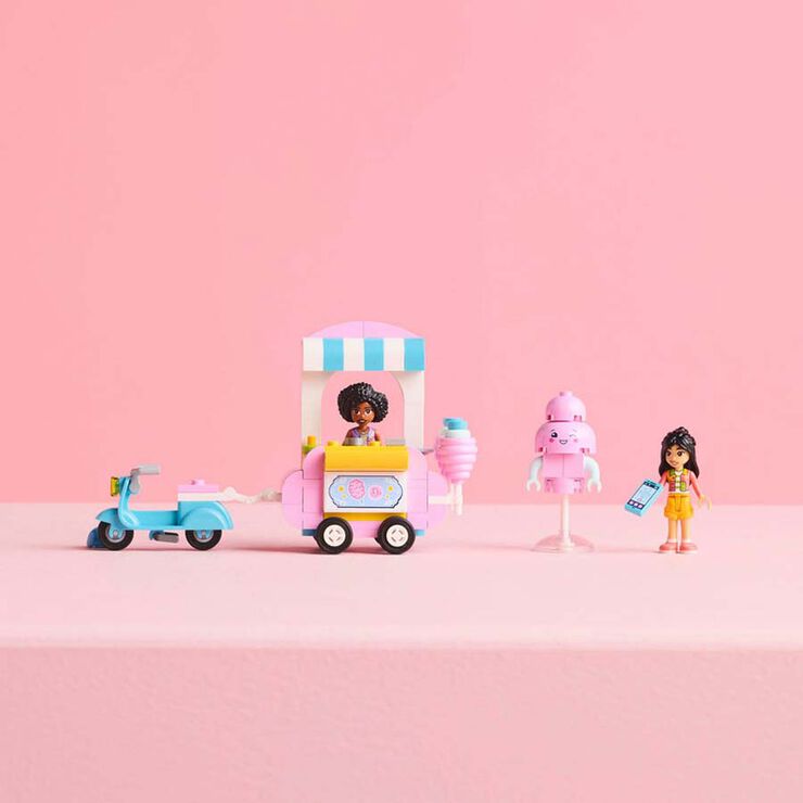 LEGO® LEGO Friends Puesto de Algodón de Azúcar y Moto 42643