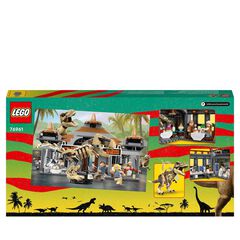 LEGO® Jurassic Park Centro de Visitantes: Ataque del T. rex y el Raptor 76961