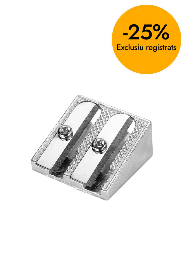 Sacapuntas metal doble Abacus