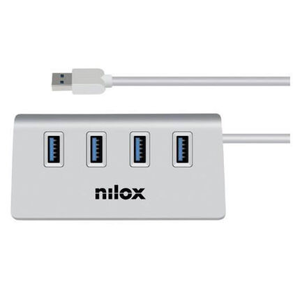 Hub Nilox 4 puertos USB 3.0