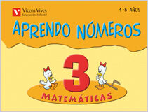 Aprendo N&uacute;meros 3 Infantil 4 A&ntilde;os