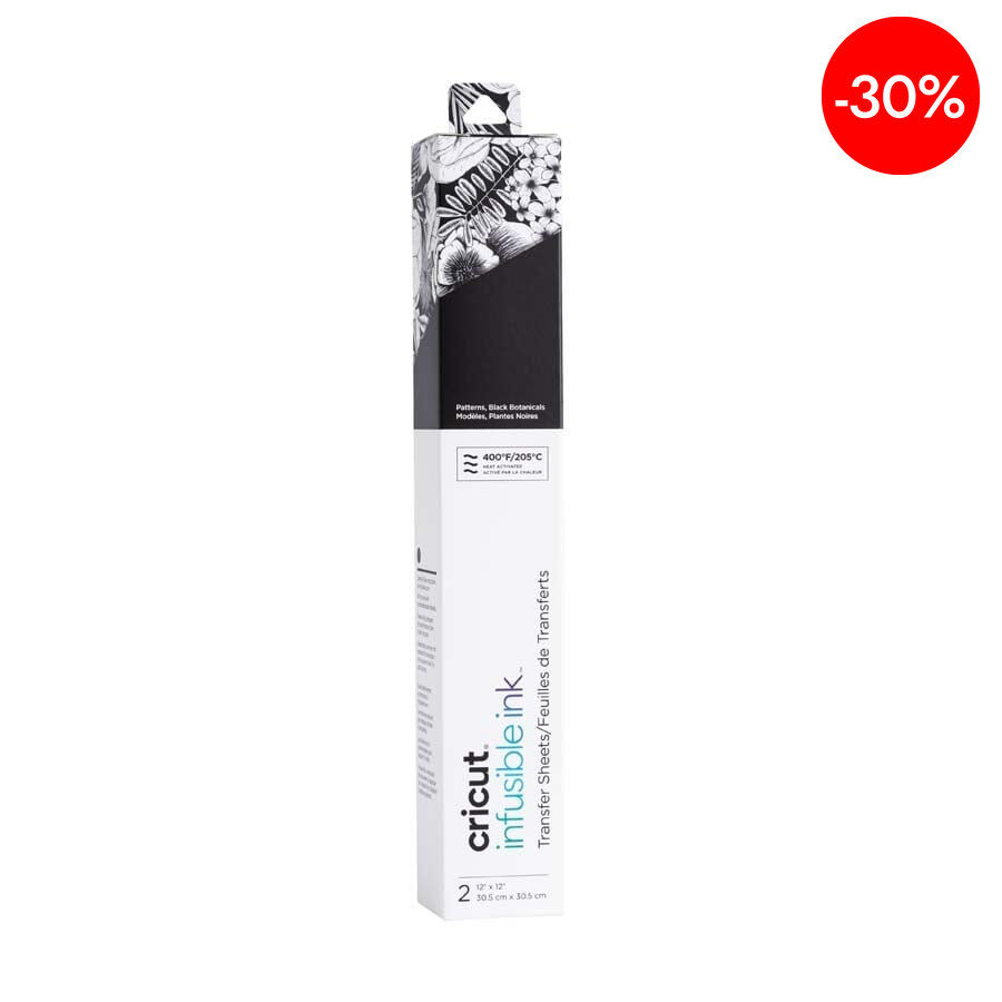 Infusible Ink 30,5x30,5cm Botanical black 2 hojas
