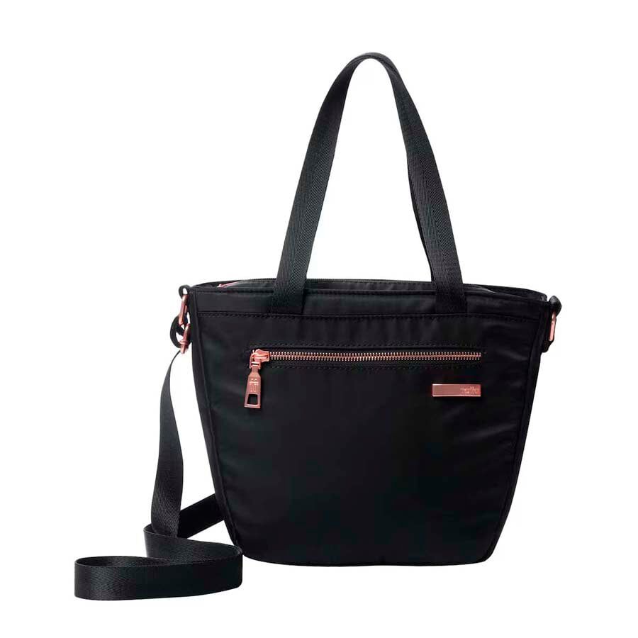 Bolsa Portaalimentos Totto Pasiflora negro