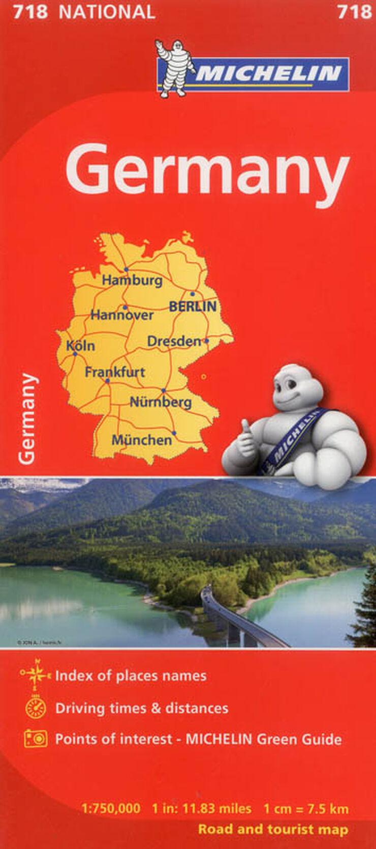 Mapa National Germany