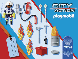 Playmobil City Action Set Bombers 70291