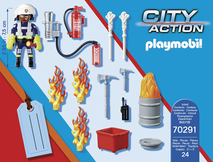 Playmobil City Action Set Bomberos 70291