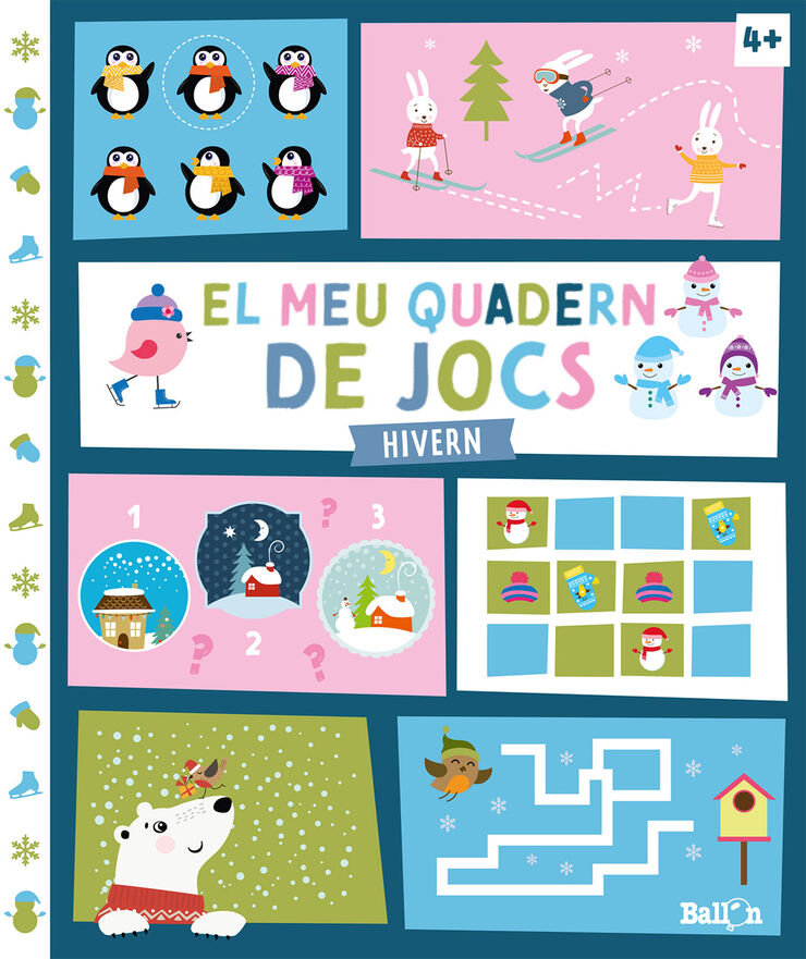 Mi cuaderno de juegos - Invierno