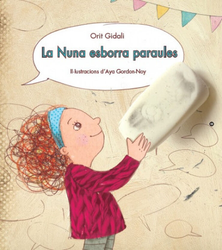 Nuna borra palabras