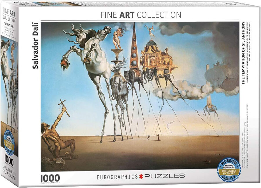 Puzle 1000 Piezas Dal&iacute; - La Tentaci&oacute;n de San Antonio