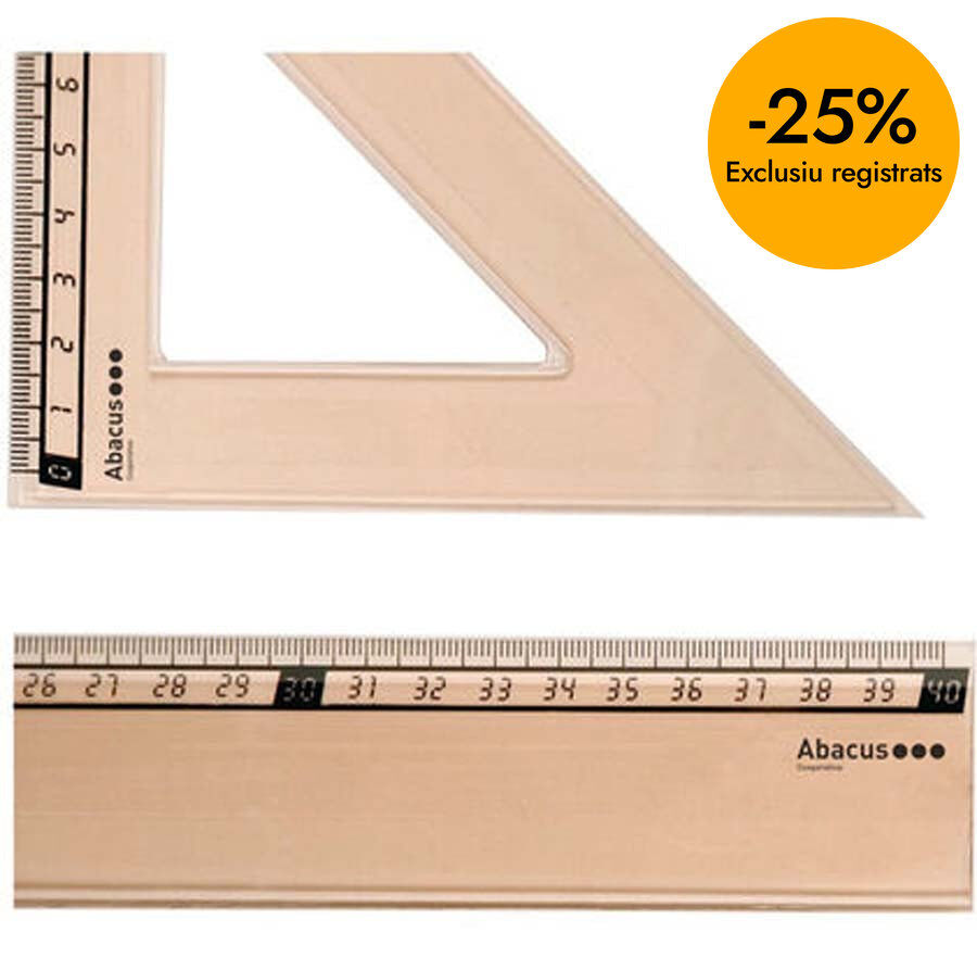 Regle Tecnic Abacus 20cm