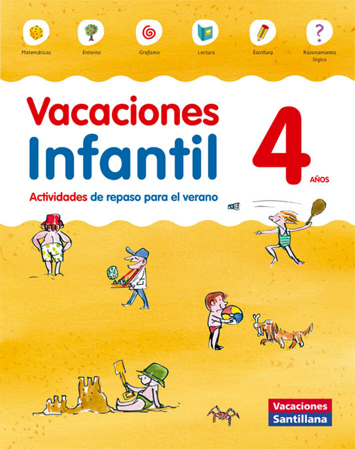 Vacaciones Infantil 4 a&ntilde;os