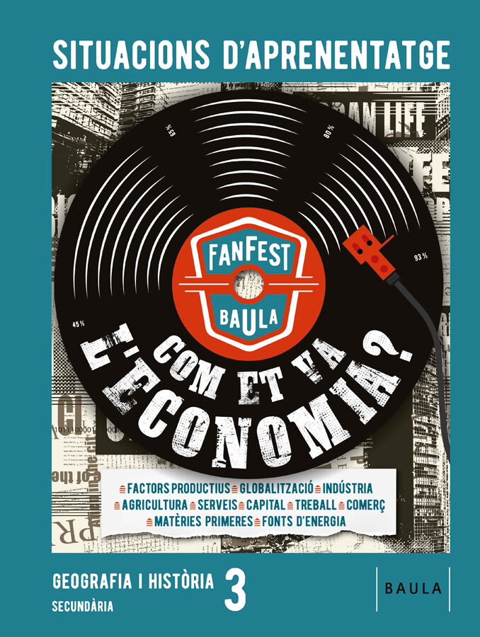 ESO 3 - Ci&egrave;ncies socials: Geografia i hist&ograve;ria (Cat) - Quadern