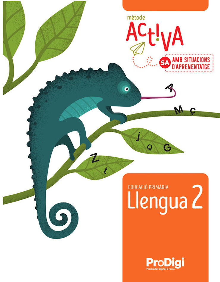 Llengua 2n Primària Lletra lligada - Activa -Prodigi