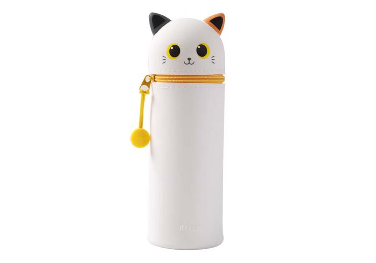 Estoig vertical silicona iTotal Cat blanc