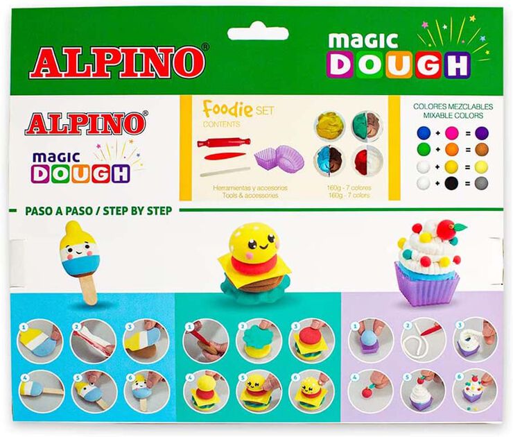 Pasta modelar Magic Dough Foodie kit