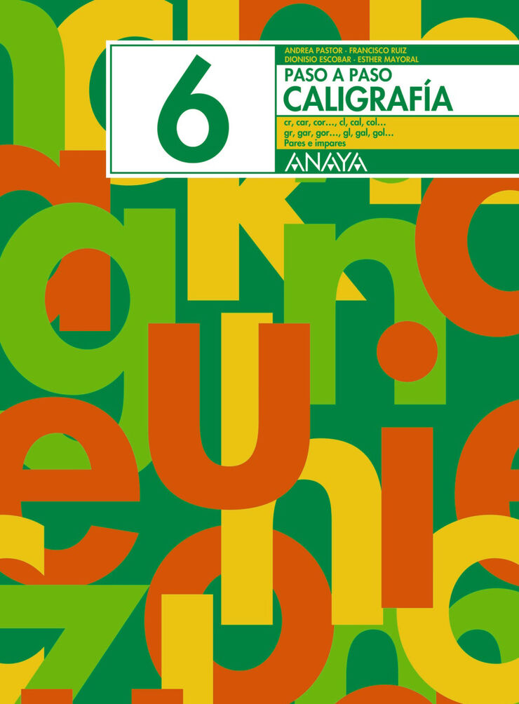 Caligrafa 06 Paso a Paso Primaria