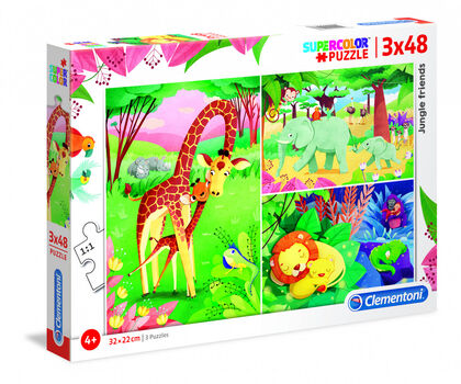 Puzzle Clementoni Animales sabana Puzzle Clementoni Animales sabana