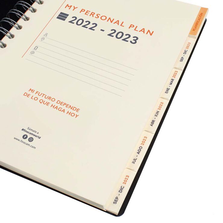 Agenda 22-23 Finocam Tempus Negre Setmana ES