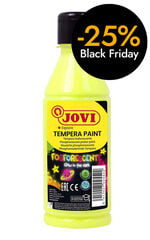Témpera fosforescente Jovi 250ml amarillo