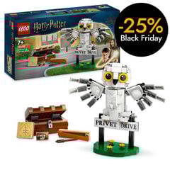 LEGO® Harry Potter TM Hedwig™ en el Número 4 de Privet Drive 76425