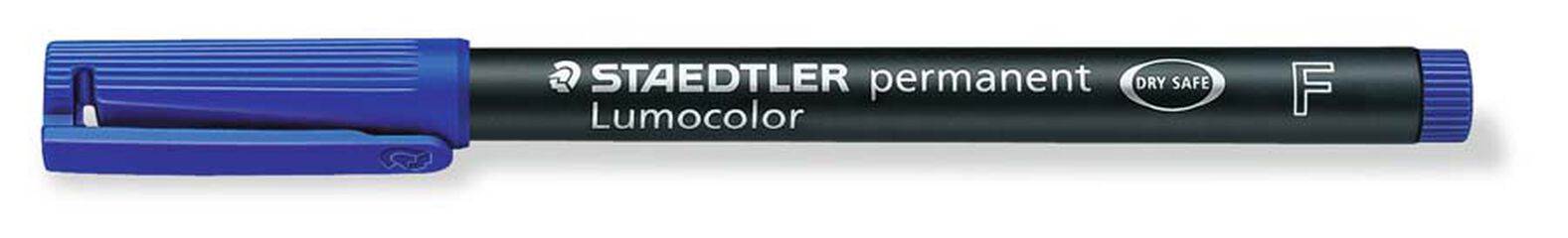 Rotulador permanente Lumocolor Punta F amarillo