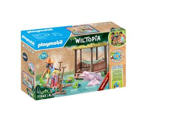 Playmobil Wiltopia Tour Delfines de R&iacute;o 71143