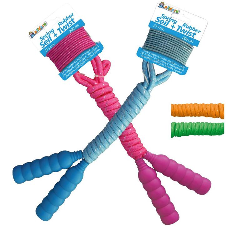 Corda per saltar i goma el&agrave;stica assortida