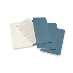 Pack 3 Llibretes Moleskine P Blau Enèrgic Llis