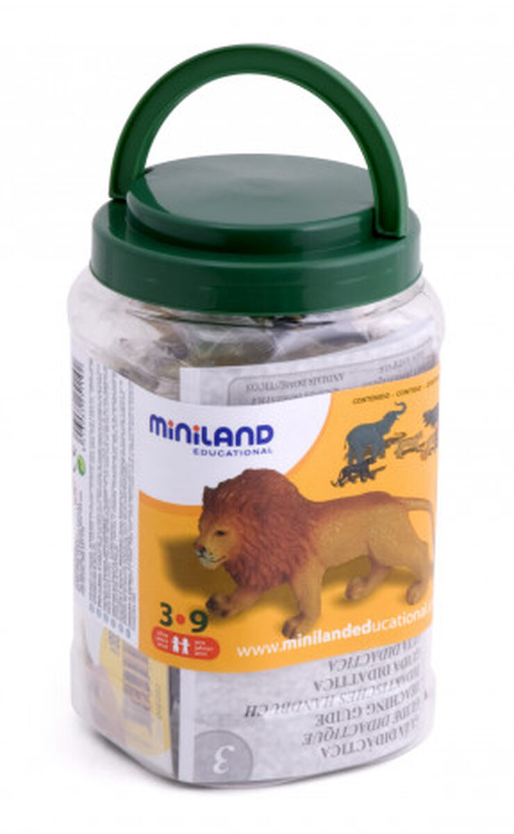 Animales de la selva 9 unidades Miniland