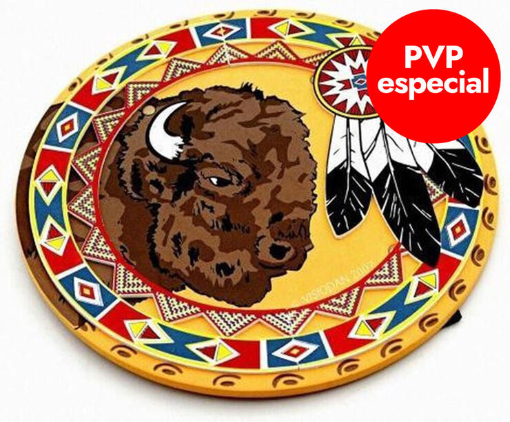 Disfressa Indi amb escut