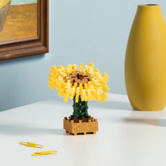 Plus-Plus Inspired Van Gogh - Sunflowers