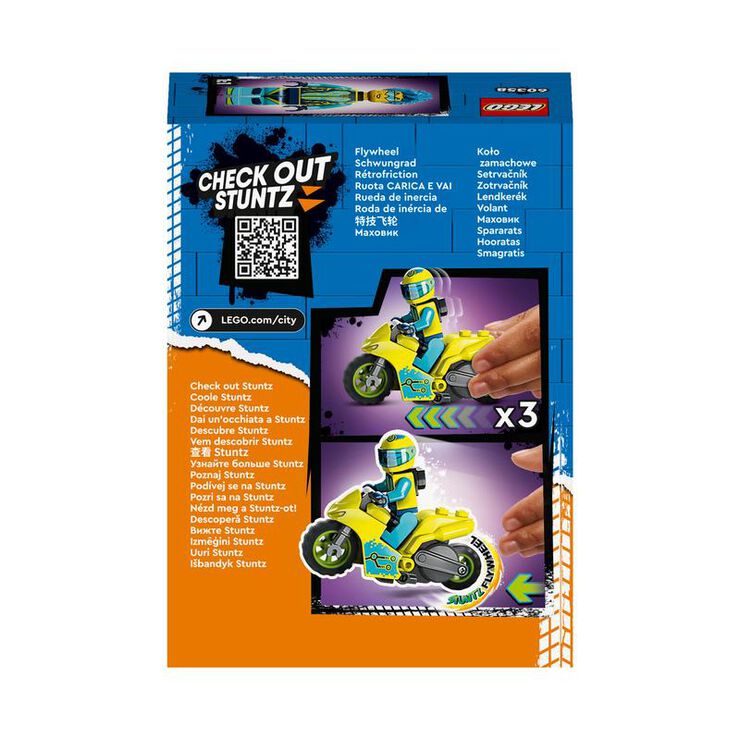 LEGO® City Stuntz Moto Acrobática Cibernauta 60358