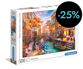 Puzle 500 piezas Atardecer Venecia