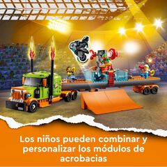 LEGO® City Stuntz Espectáculo Acrobático: Camión 60294