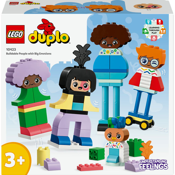 LEGO 10975 Duplo Fauna Salvaje del Mundo, 22 Animales de Juguete, Mapamundi  Infantil con Sonido, Regalo