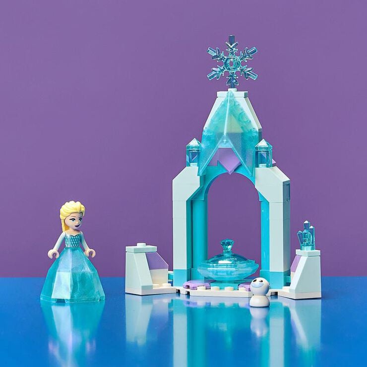 LEGO® Disney Patio del castillo de Elsa 43199