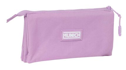 Estuche triple Munich lila