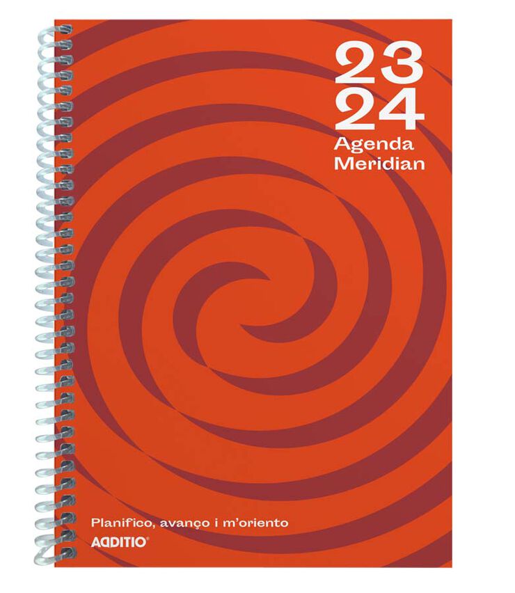 Agenda escolar Meridian Setmana vista català 23-24 Additio