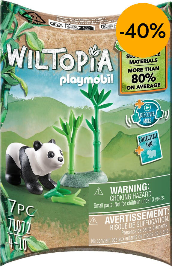 Playmobil Wiltopia Panda Jove 71072
