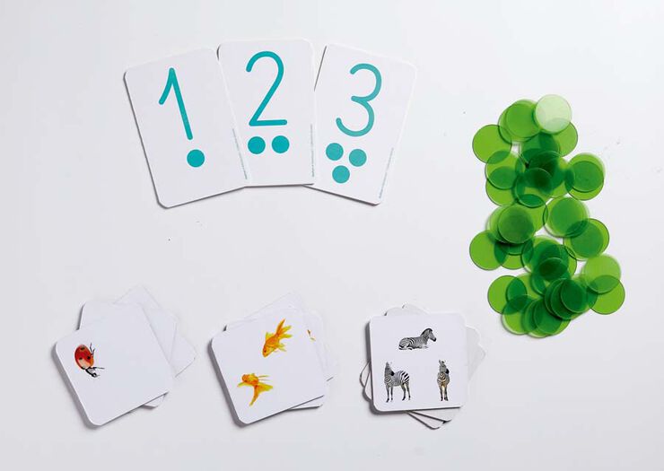 Montessori - Quantitats 1-3