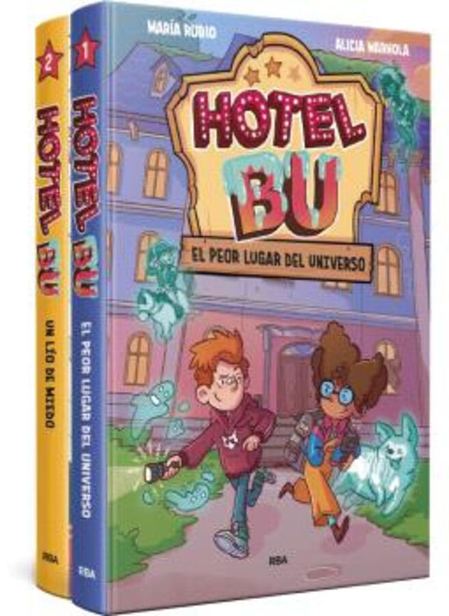 Hotel Bu. Pack libros 1 y 2