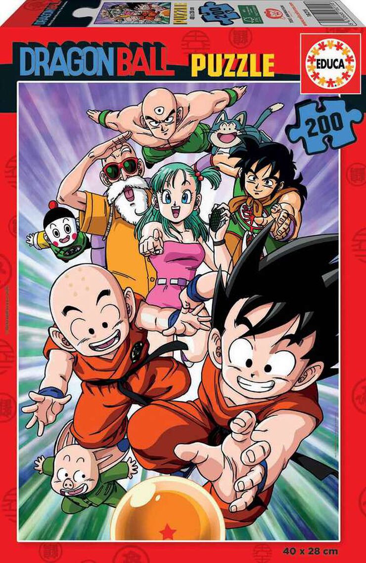 Puzle 200 piezas Dragon Ball Puzle 200 piezas Dragon Ball