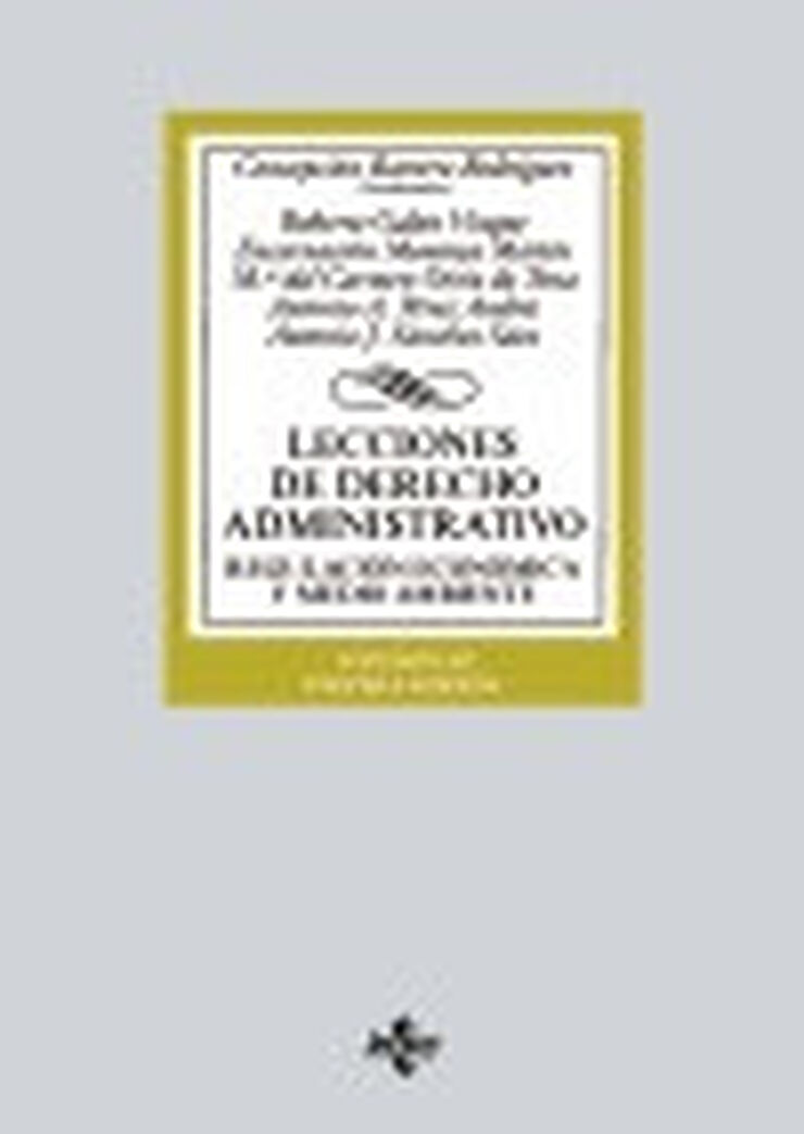 Lecciones de Derecho Administrativo