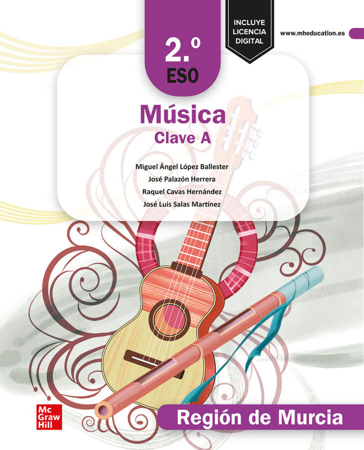 M&uacute;sica Clave A. 2&ordm; ESO. Regi&oacute;n de Murcia