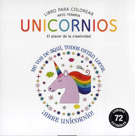 LIBRO PARA COLOREAR UNICORNIOS